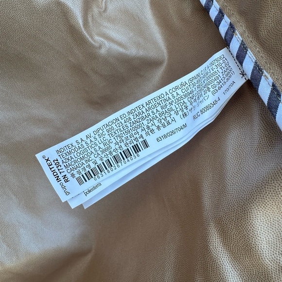 Zara Tan Hooded Jacket - Picture 9 of 11